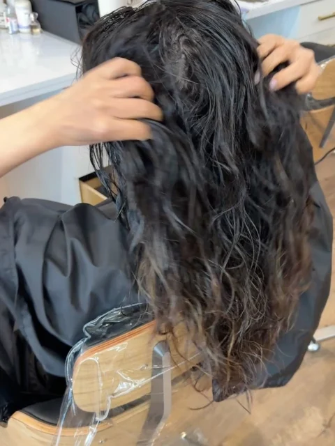 Instagram post: ✨ THE REAL TEST IS AFTER THE FIRST WASH. ✨ This is my own hair, and I absolutely…
